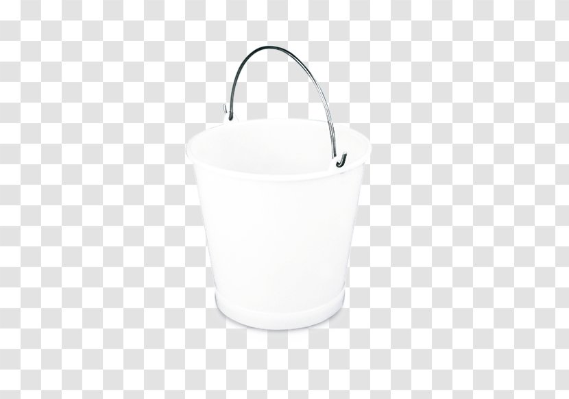 White Background - Bucket Transparent PNG