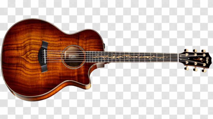 Taylor Guitars K24ce Acoustic-Electric Guitar Koa - Cartoon Transparent PNG