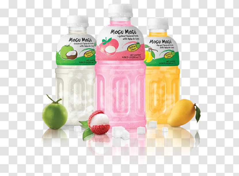 Mogu Juice Nata De Coco Drink Flavor - Silhouette Transparent PNG