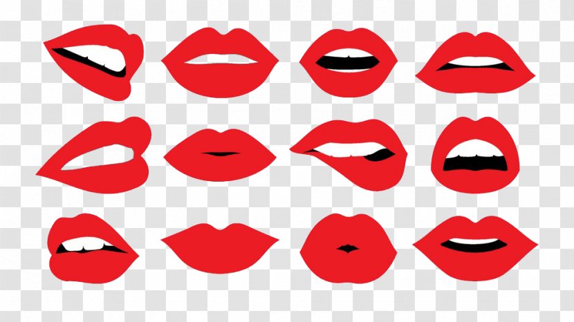 New Orleans 2017 Southern Decadence Lip Make-up Artist - Royaltyfree - Attractive Red Lips Buckle Clip Free HD Transparent PNG