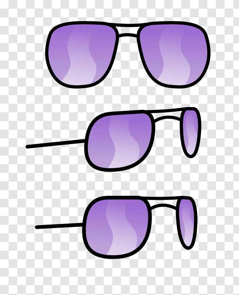Aviator Sunglasses Goggles Clip Art - Vision Care - Glasses Vector Transparent PNG