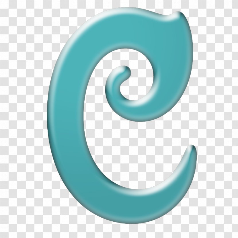 Fancy Alphabets Lettering - B - Turquoise Transparent PNG