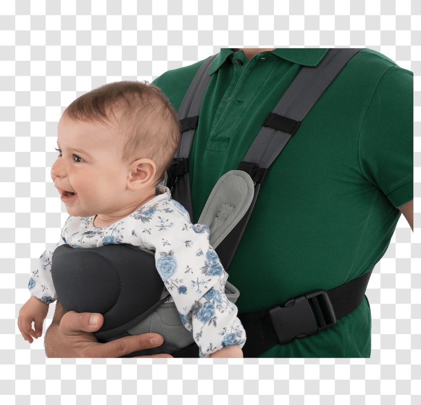 Infant Chicco Go Baby Carrier Transport Sling - Father - Child Transparent PNG