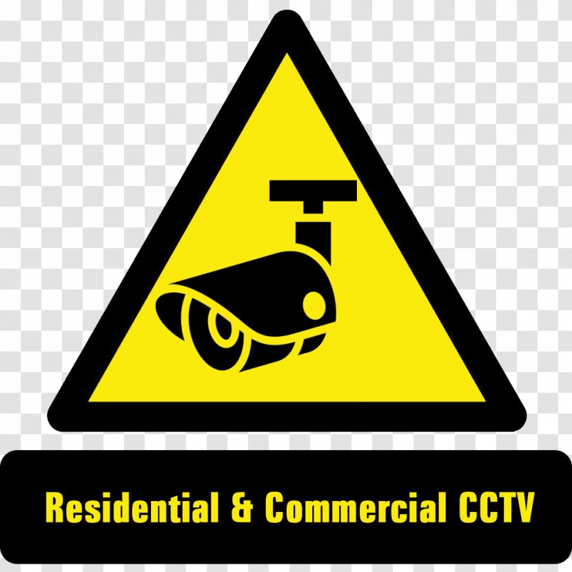 Traffic Sign Access Control Logo Closed-circuit Television Intercom - Triangle Transparent PNG