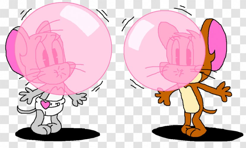 Bubble Gum Tom And Jerry Gums - Frame Transparent PNG