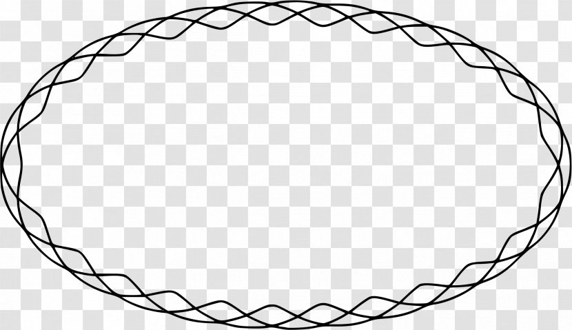 Circle Roulette Epitrochoid Curve Ellipse - Line Art Transparent PNG