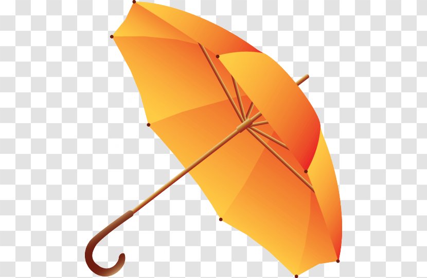 Orange Umbrella Royalty-free Clip Art - Yellow - Image Transparent PNG