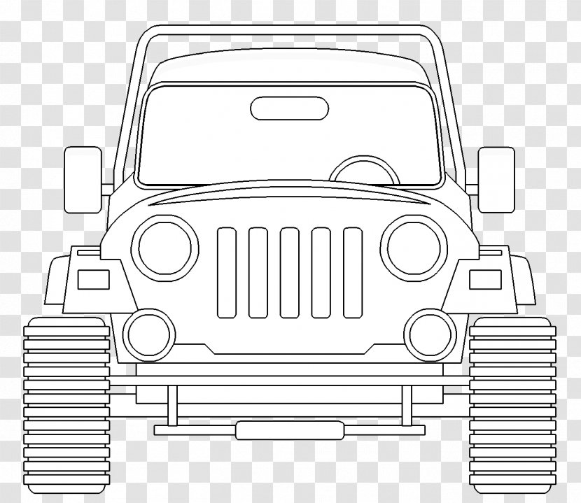 Car Door Automotive Design Motor Vehicle Transport - Auto Part - Army Jeep Transparent PNG