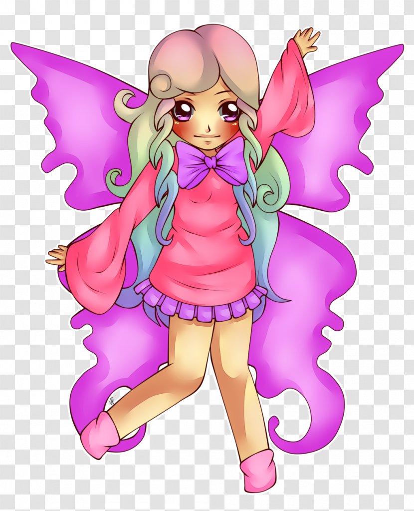 Fairy Doll Pink M Clip Art - Cartoon Transparent PNG