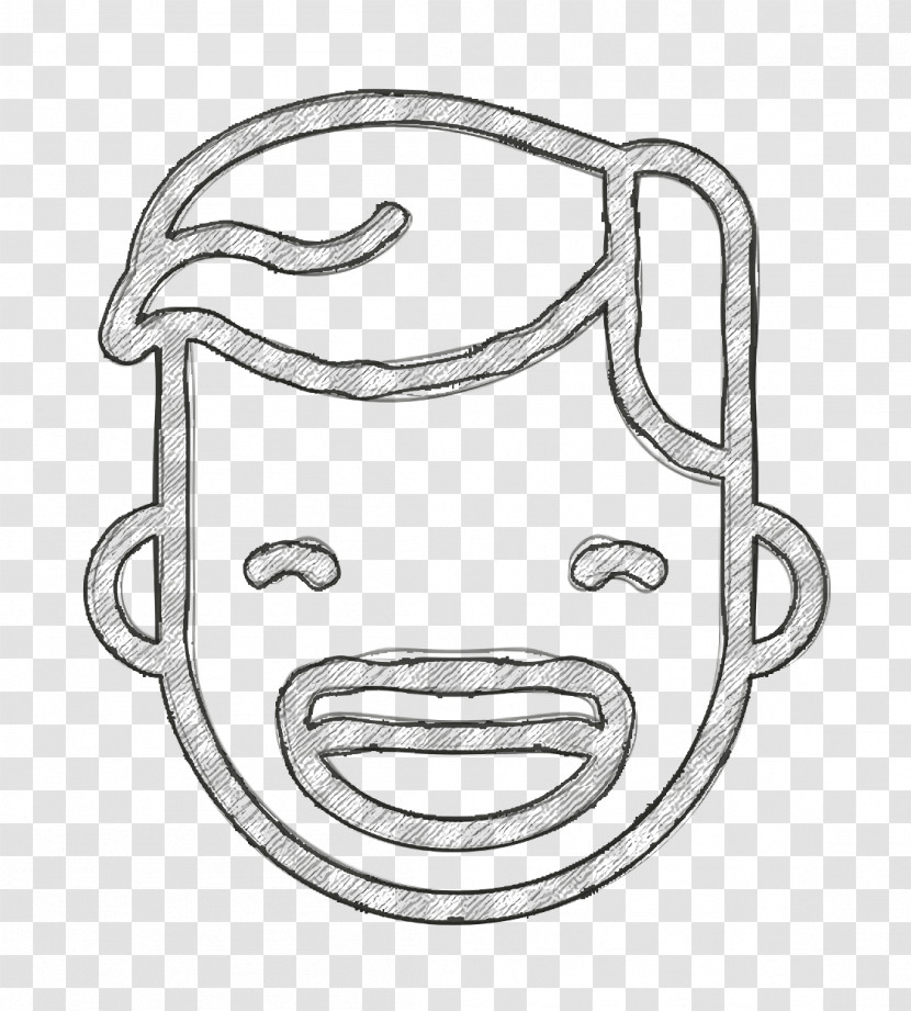 Boy Happy Smile Icon People Icon Child Icon Transparent PNG