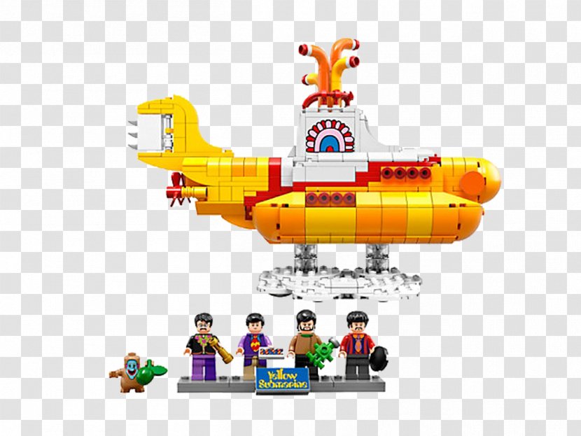 LEGO 21306 Ideas Yellow Submarine The Beatles Lego - Toy Transparent PNG