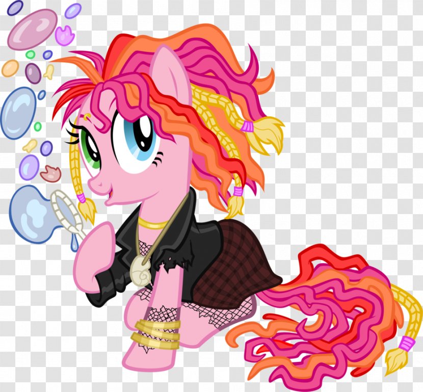 Pinkie Pie Pony DeviantArt Cartoon Drawing - Tree - Balloons Transparent PNG