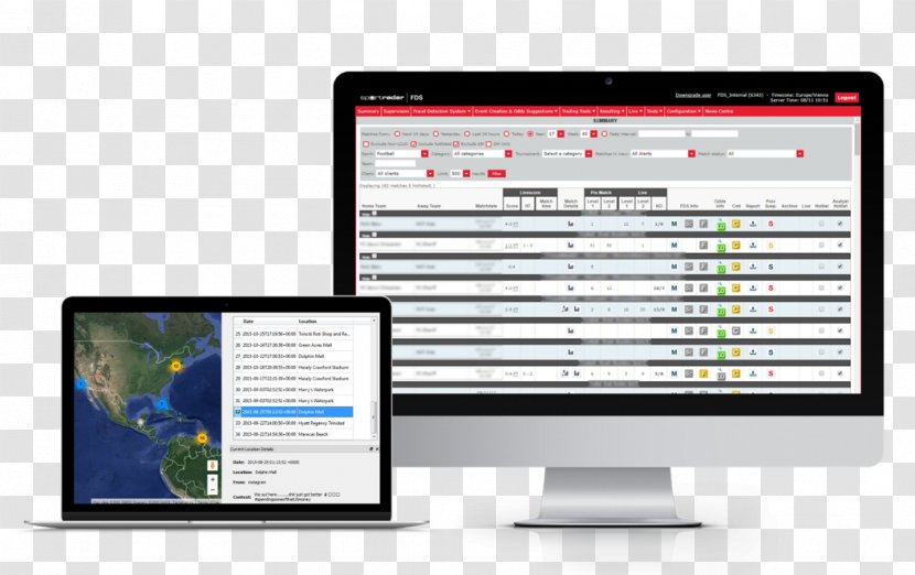 Computer Software Sportradar US Magento Monitors - Display Device Transparent PNG