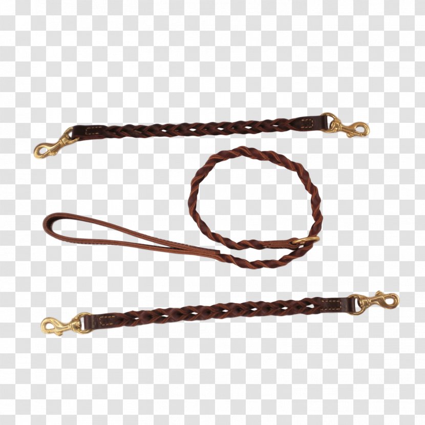 Dog Leash Coyote Latigo Leather - Bracelet Transparent PNG