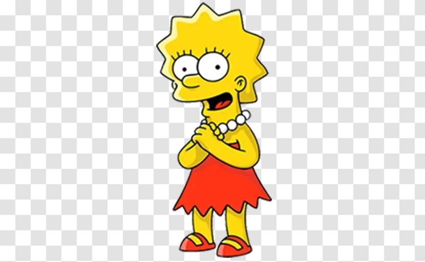 Lisa Simpson Marge Homer Bart Maggie - Cartoon Transparent PNG