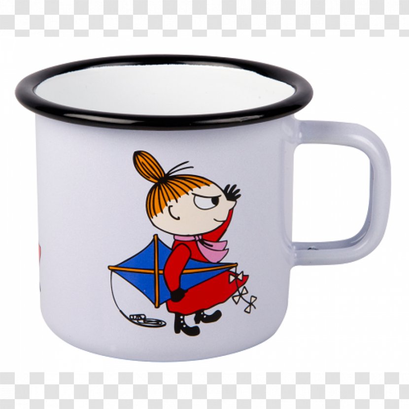 Little My Moomintroll Snork Maiden The Groke Moominvalley - Tableware - Mug Transparent PNG
