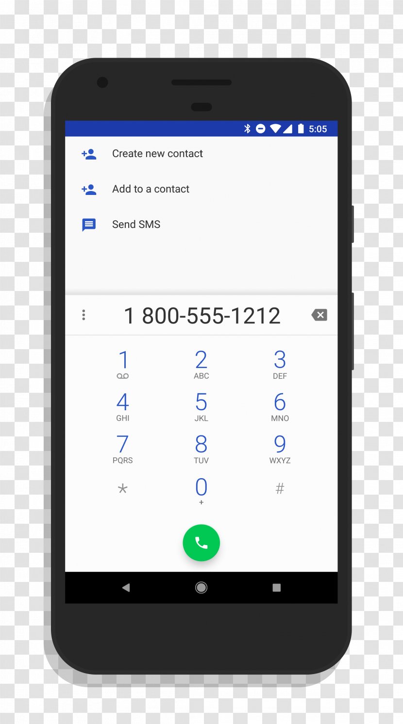 Android Oreo Computer Software - Google - Calling Screen Transparent PNG