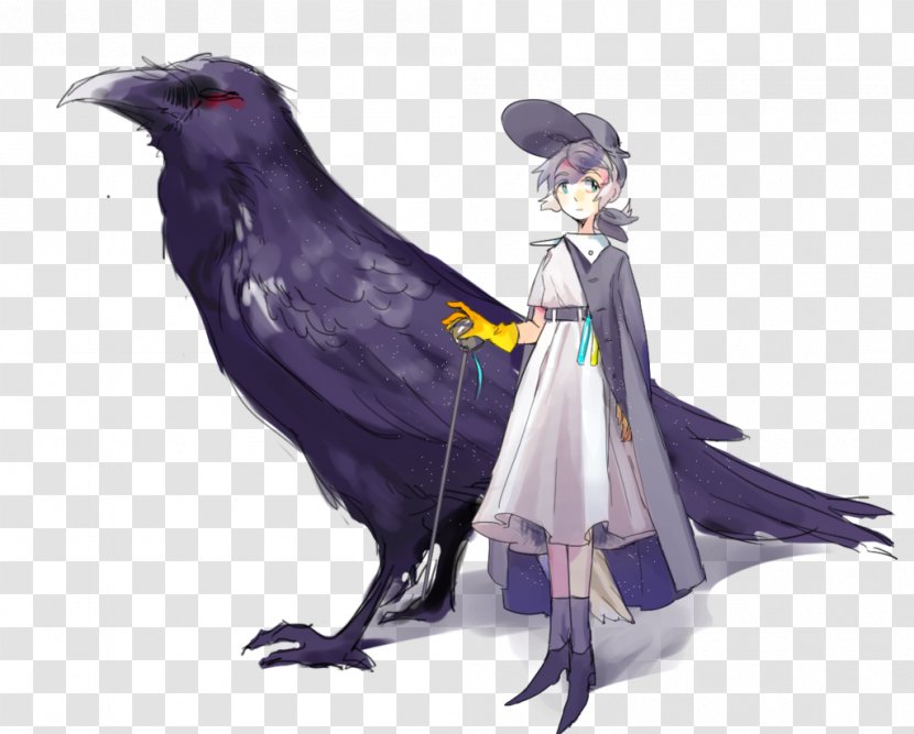 Beak Legendary Creature - Purple - Crow Transparent PNG