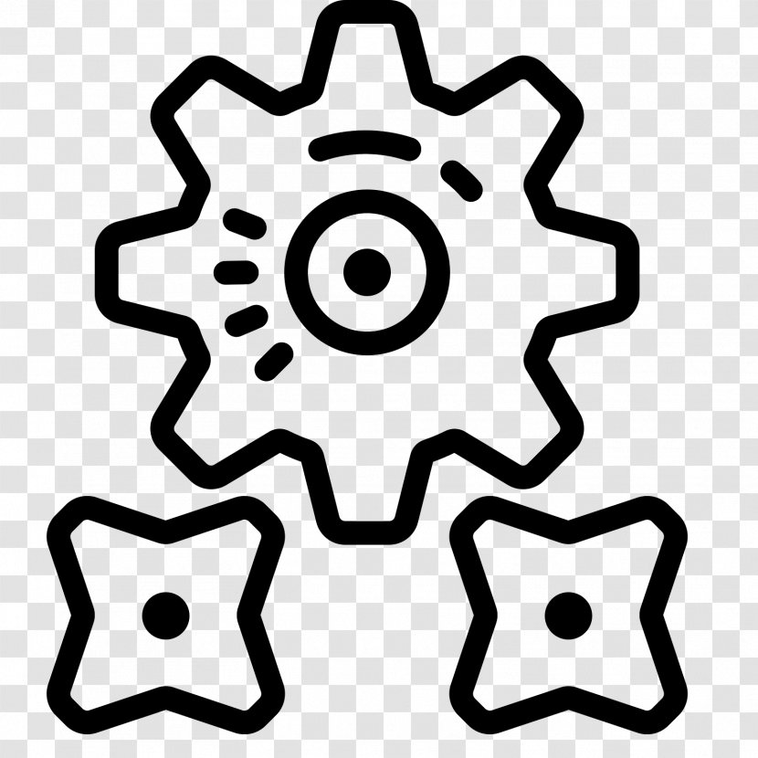 Web Browser - White - Gears Transparent PNG
