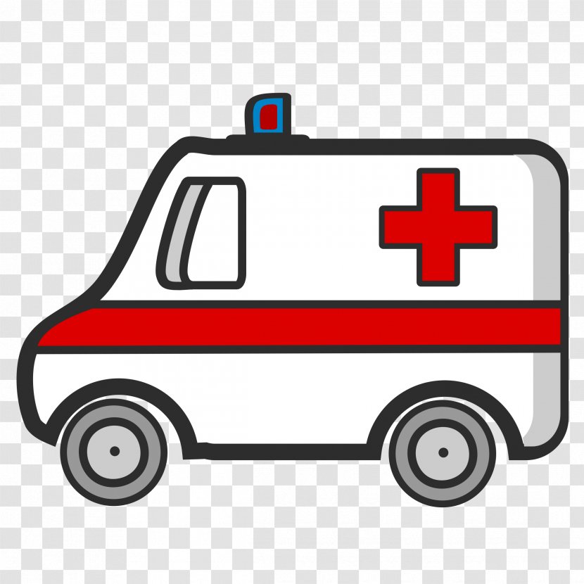 Medicine Clip Art - Motor Vehicle - Ambulance Transparent PNG