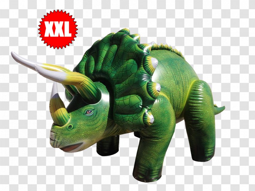 Accoutrements & Friends Inflatable Triceratops 3 Ft 7in Long The Jurassic Dinosaurs - Dinosaur Transparent PNG