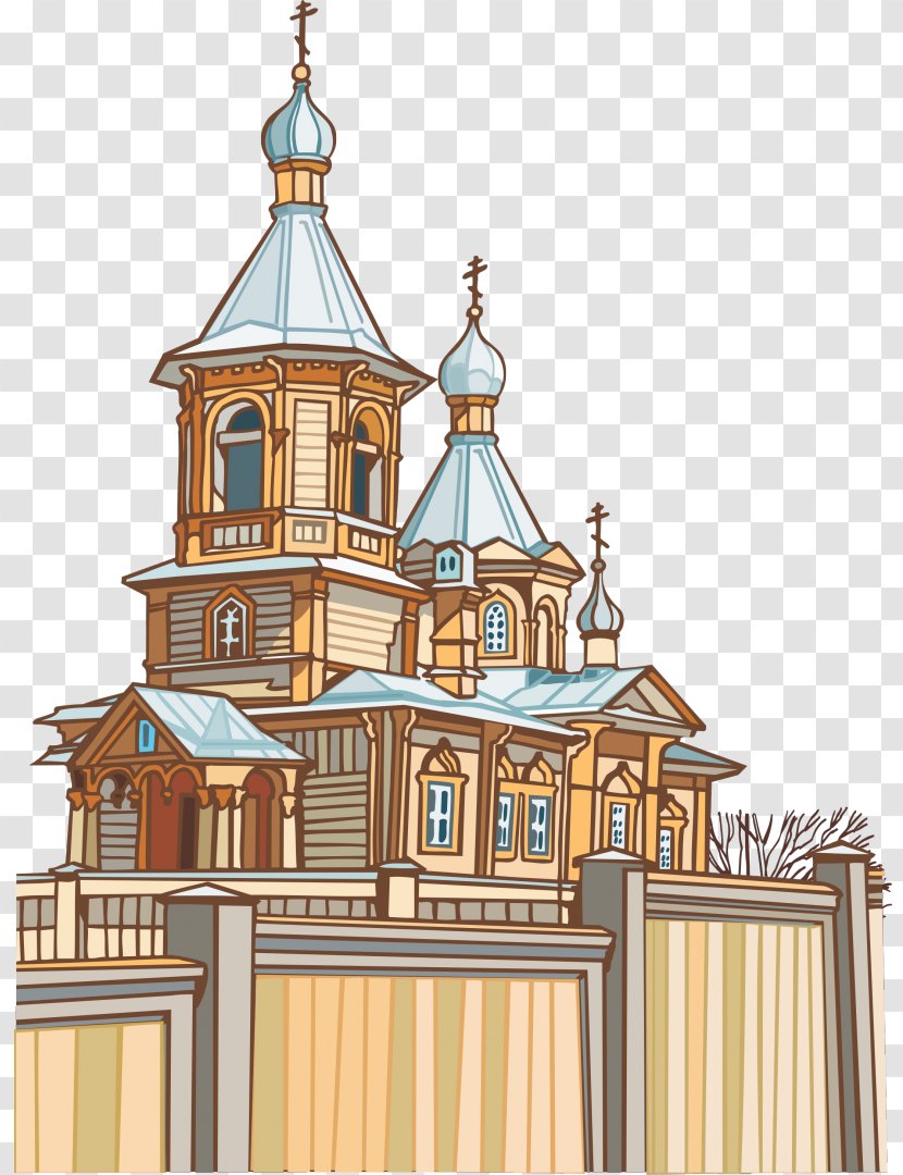 Medieval Architecture Illustration Middle Ages Drawing - Bell Tower Transparent PNG