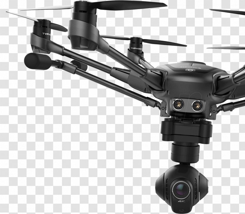 Yuneec International Typhoon H Unmanned Aerial Vehicle 4K Resolution - Camera Transparent PNG