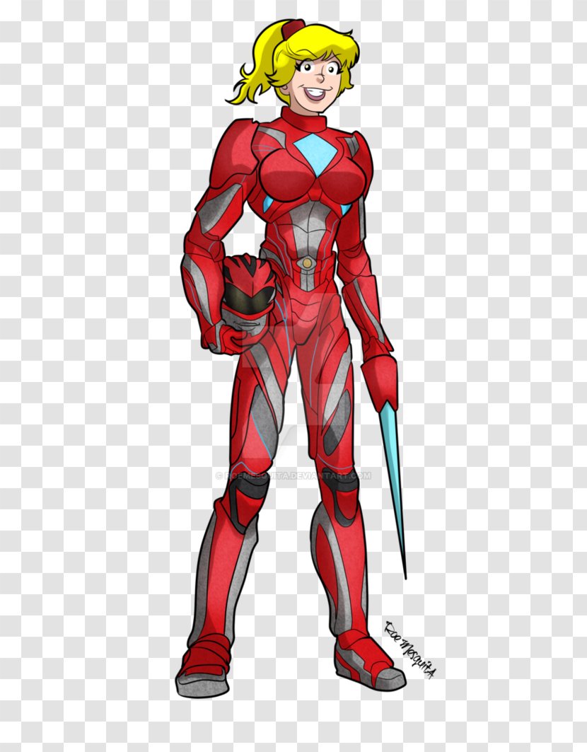 Red Ranger Jason Lee Scott Art Power Rangers - Betty Cooper Transparent PNG