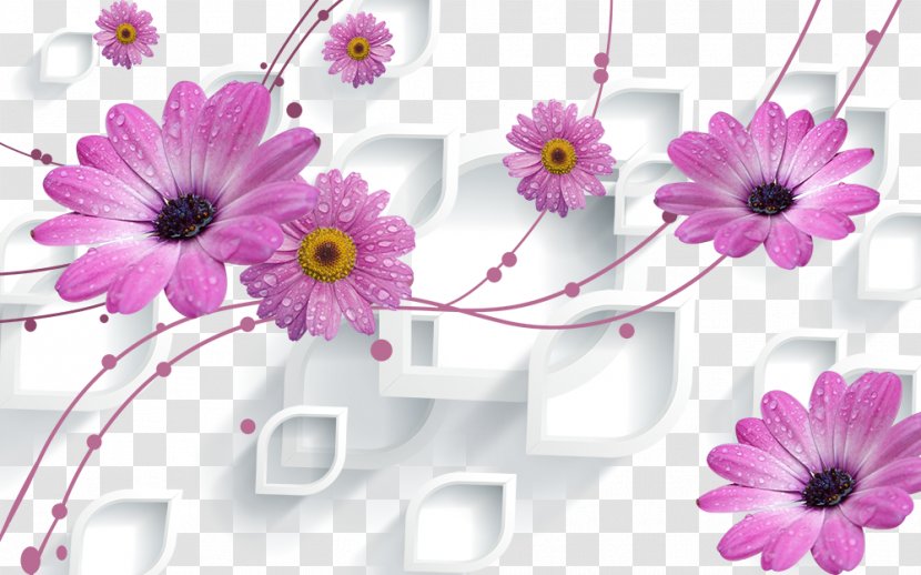 Flower Download - Floral Design - Taobao Background Transparent PNG