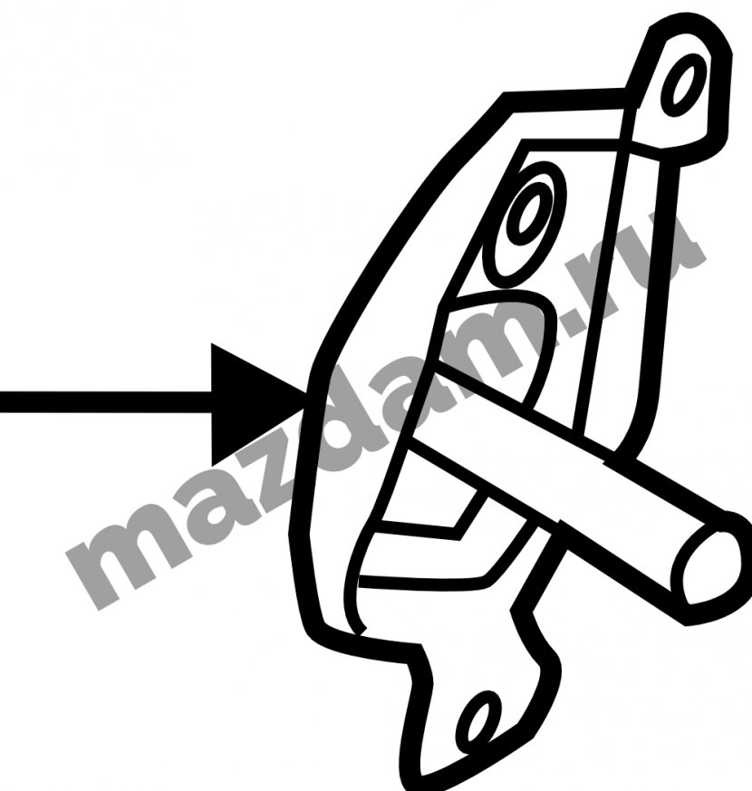 Clip Art Line Cartoon Brand H&M - Black And White - Mazda Cx-5 Transparent PNG