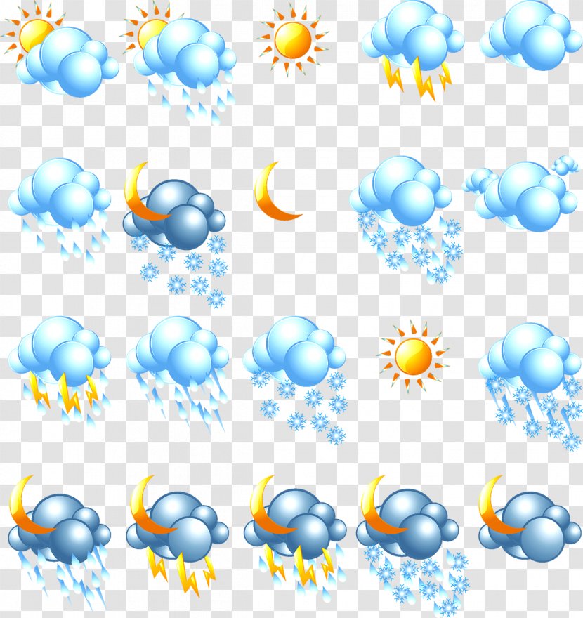 Weather Forecasting Clip Art - Lightning - Forecast Icon Transparent PNG