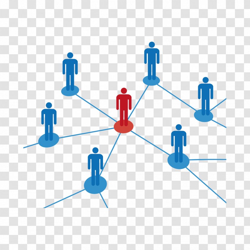 Multi-level Marketing Employment Laborer - Business - Blue Crowd Transparent PNG