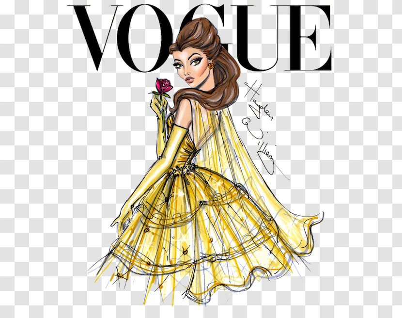 Belle Tangled Disney Princess Vogue Fashion - Tree Transparent PNG