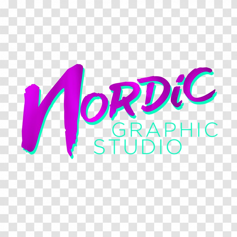 Logo Brand Font - Text - Nordic Transparent PNG
