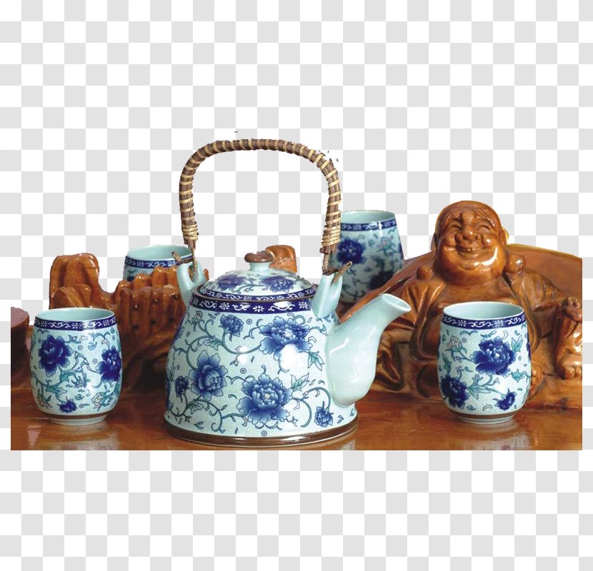 Teapot Tea Set Chinese - Traditional Transparent PNG