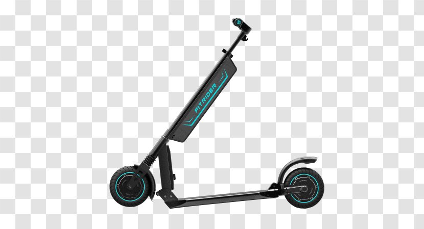 Electric Kick Scooter Wheel Vehicle Bicycle - Fit Rider Transparent PNG