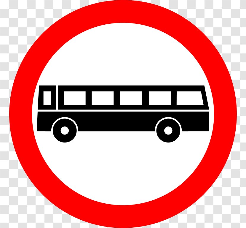 Bus Stop Sign Traffic Clip Art - Warning - Modi Transparent PNG