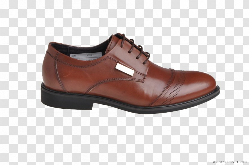 Dress Shoe Leather Brown Maroon - Clothing - Shoes Transparent PNG