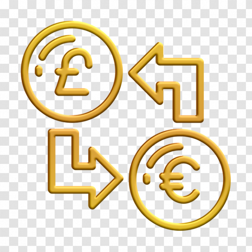 Exchange Icon Euro Icon Money Funding Icon Transparent PNG