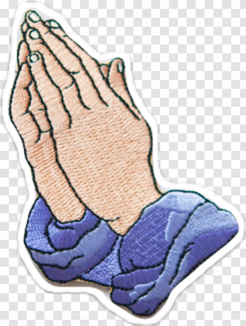Praying Hands Emoji Clip Art Prayer Emoticon - Leg - Human Skin Transparent PNG
