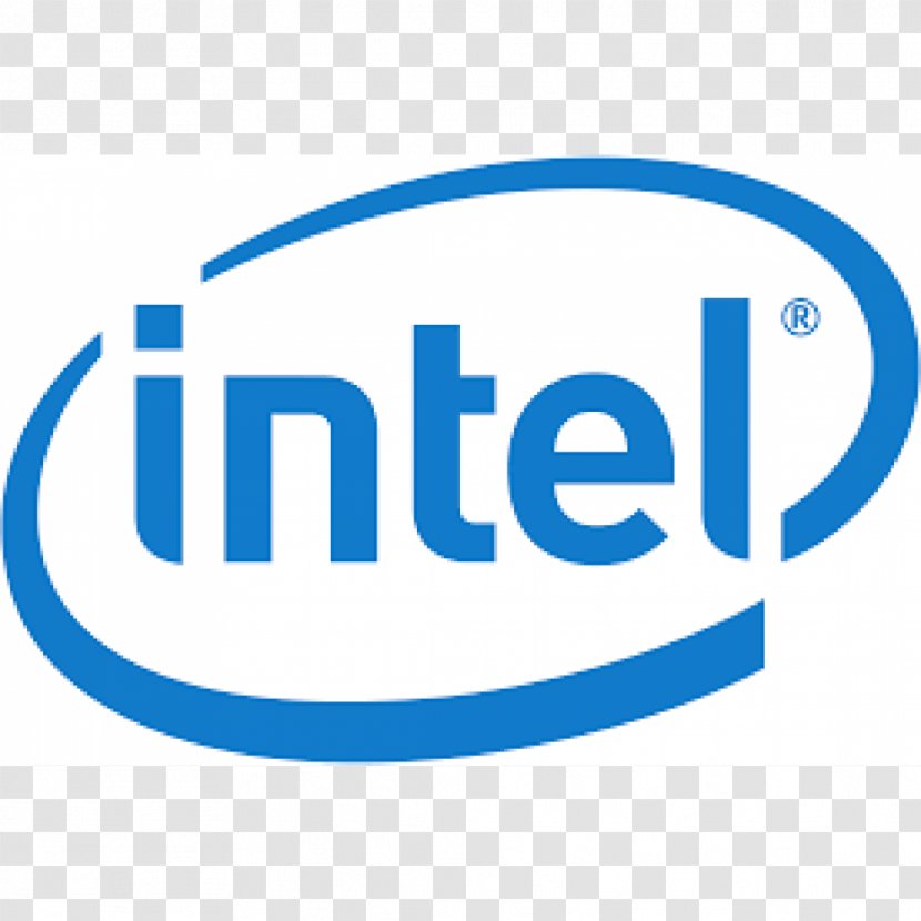 Logo Intel Brand Organization - Blue Transparent PNG