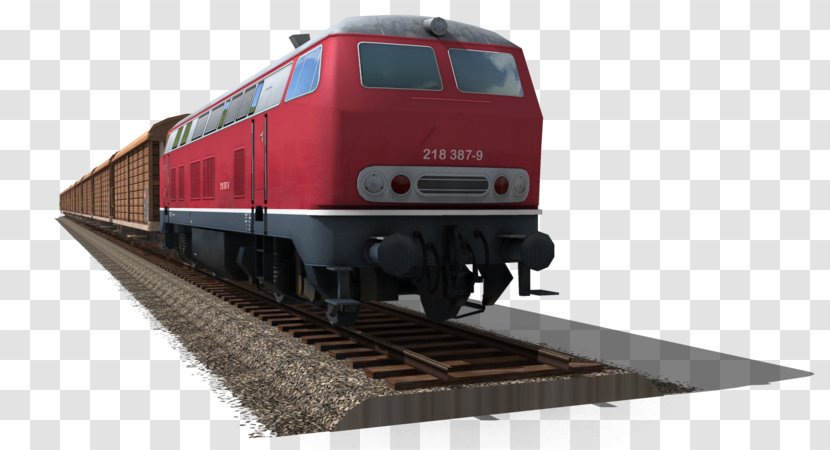 Train Rail Transport Clip Art - Railroad Car Transparent PNG