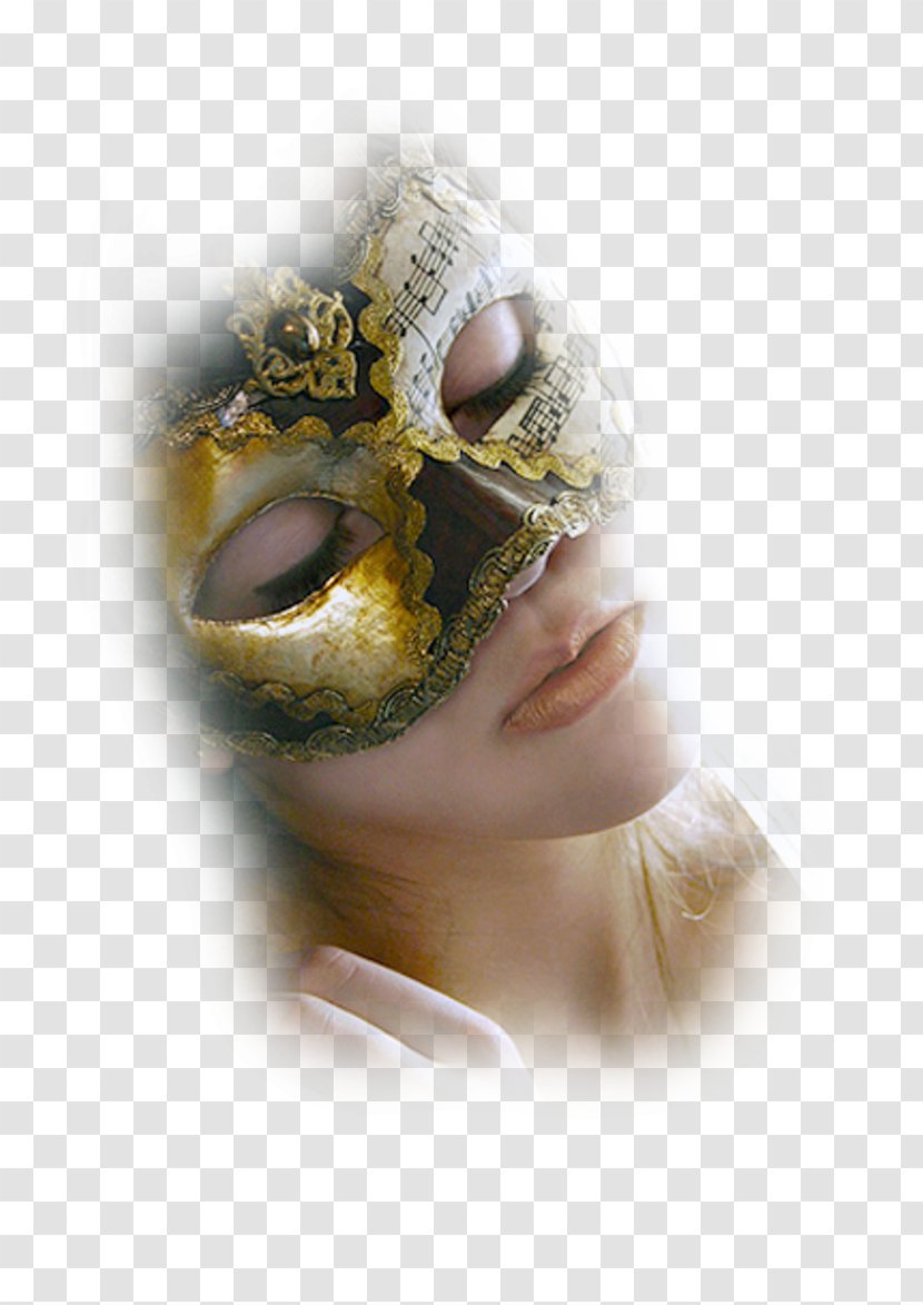Centerblog Image Video Carnival - Silhouette - Un Masque Transparent PNG