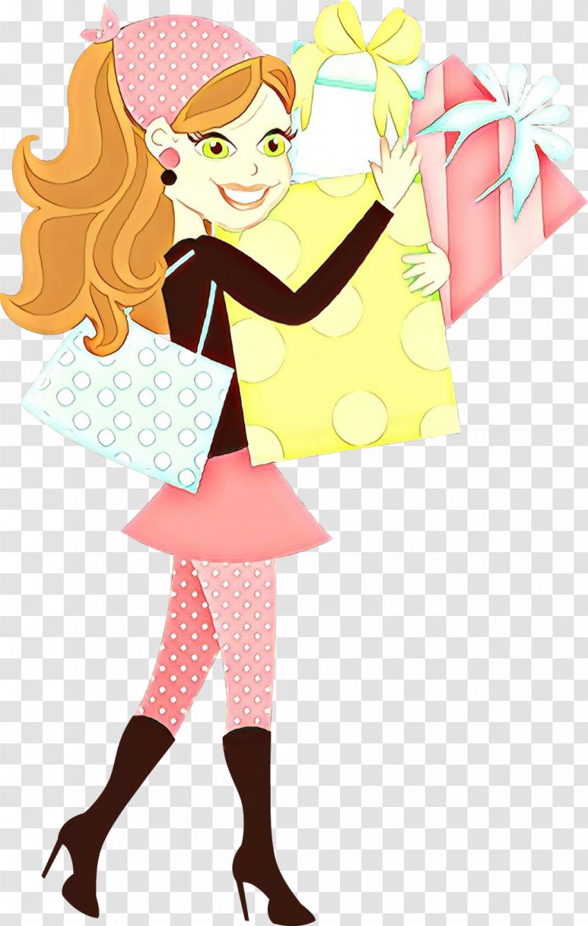 Cartoon Fashion Illustration Clip Art Style Fictional Character Transparent PNG