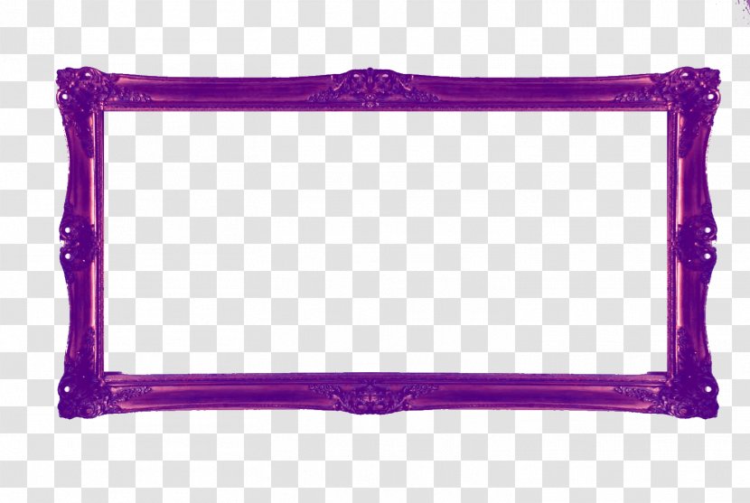 Picture Frames Film Frame Photography Image - Magenta - Can Purple Transparent PNG