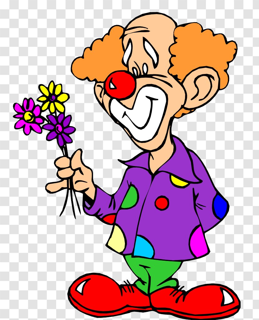 Evil Clown It Joker Circus - Cartoon Transparent PNG