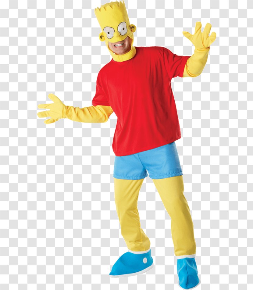 Bart Simpson Marge Homer Costume Party - Sleeve Transparent PNG