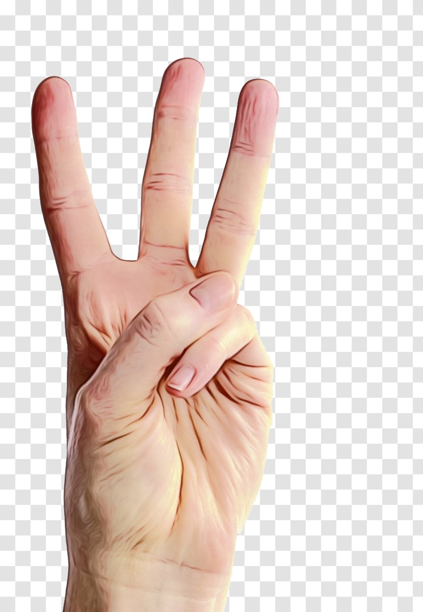 Middle Finger Background - Hand - Nail Thumb Transparent PNG