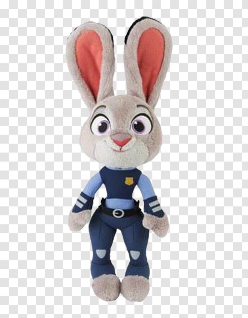 Lt. Judy Hopps Nick Wilde Amazon.com Officer Clawhauser Plush - Crazy Animal City Transparent PNG