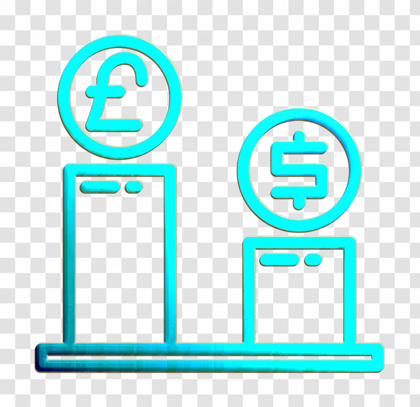 Exchange Icon Business And Finance Icon Money Funding Icon Transparent PNG